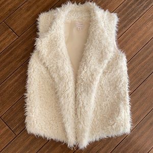 Plush Faux Fur Vest